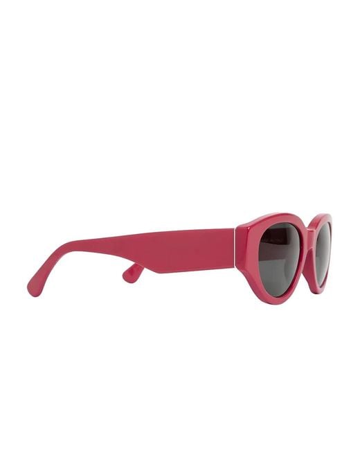 Retrosuperfuture Red Drew Mama Sunglasses