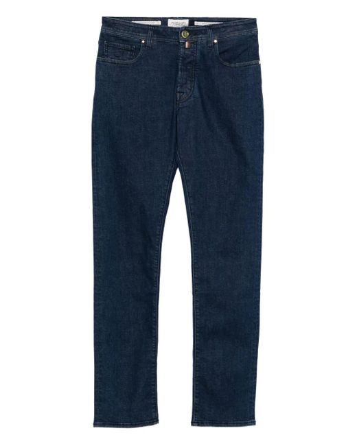 Jacob Cohen Blue Bard Five-Pocket Jeans for men