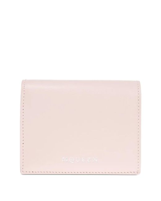 McQueen レディース ピンク レザー 財布