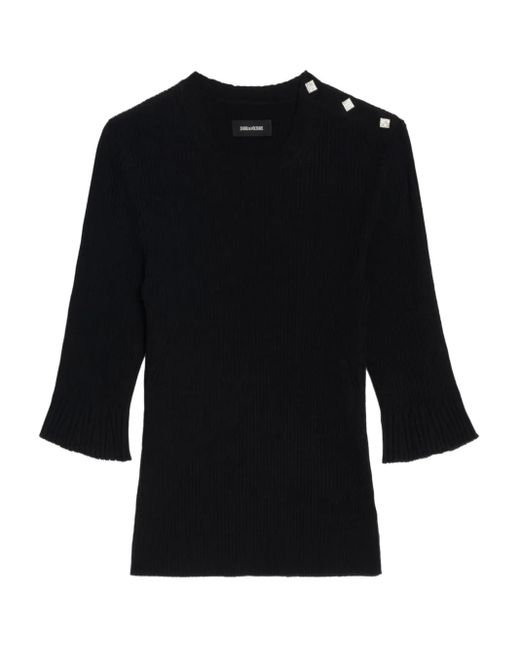 Zadig & Voltaire Black Fobee Sweater