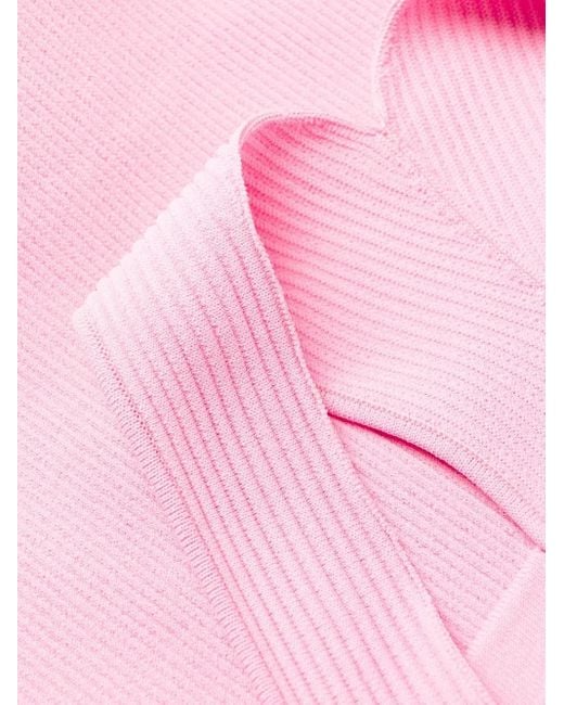 McQueen Pink Short Dresses