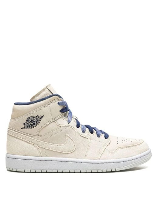 Nike Natural Air Jordan 1 Mid Se Shoes Brown