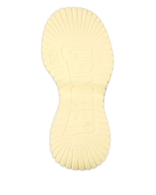 Camper Natural Bcn Leather Touch-Strap Sandals