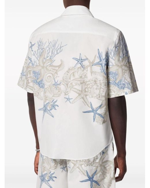 Chemise Barocco Sea Versace pour homme en coloris White