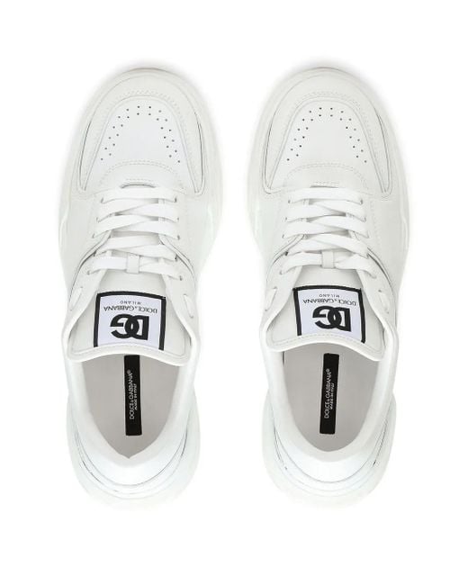 Dolce & Gabbana White Leather Sneaker for men