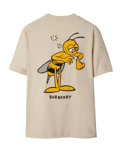Burberry Natural T-Shirts And Polos for men