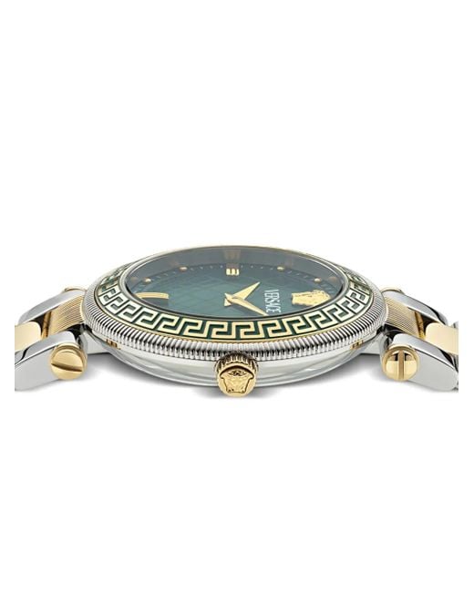 Versace Green Medusa Reve 35Mm Watch