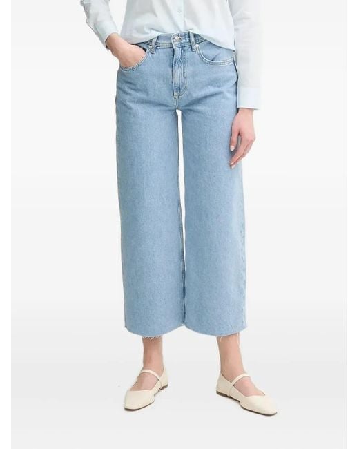 Joop! Blue Frayed-Hem Jeans