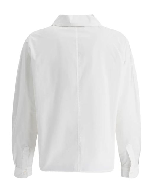 The Loom White Button-Down Cotton Shirt