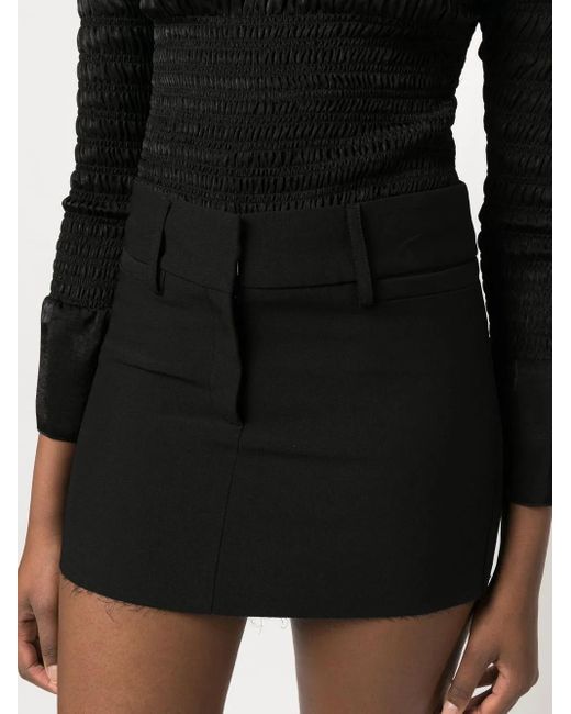 Blanca Vita Black Klassischer Minirock