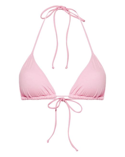 Mc2 Saint Barth Triangel Bikinitop in het Pink