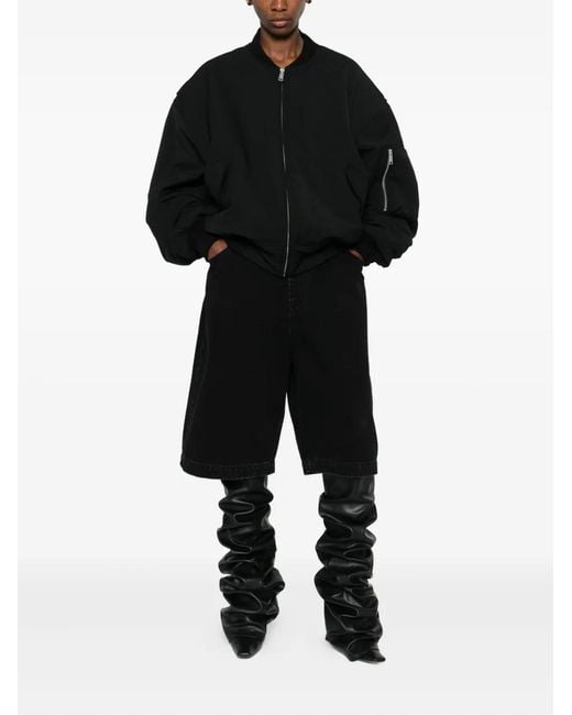 Entire studios Black Zip-Fastening Jacket