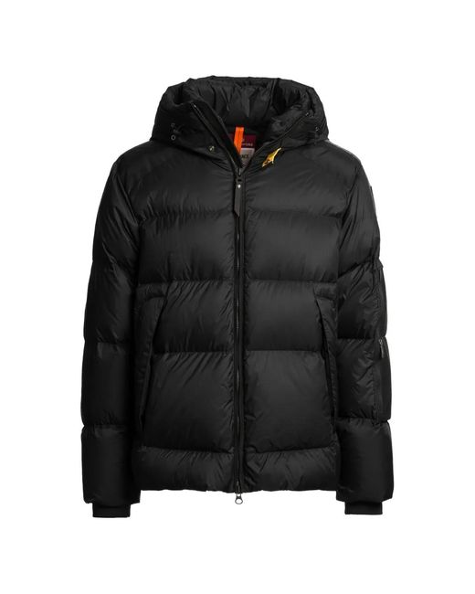 Parajumpers Black Tyrik Hooded Jacket for men