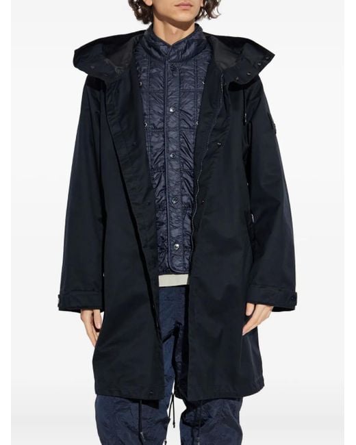 Manteau À Capuche Stone Island pour homme en coloris Blue