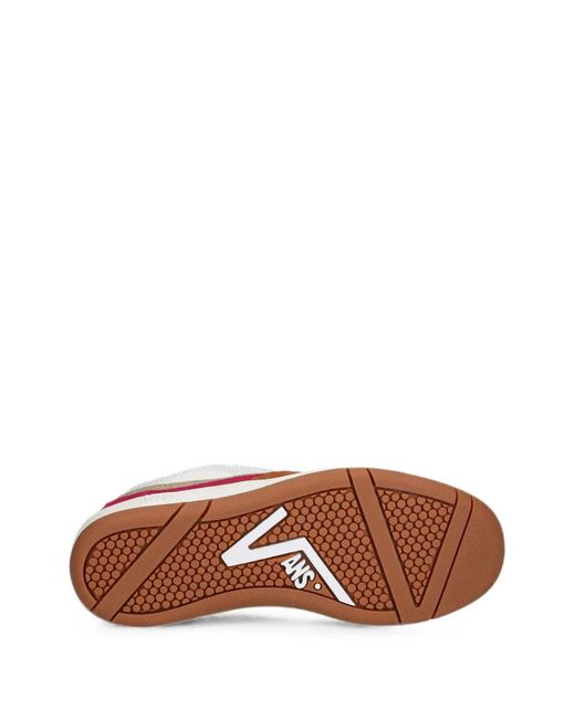 Vans Pink Speed Ls Panelled Low-Top Sneakers