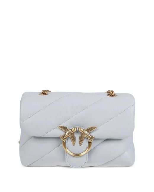 Pinko Gray Love Puff Mini