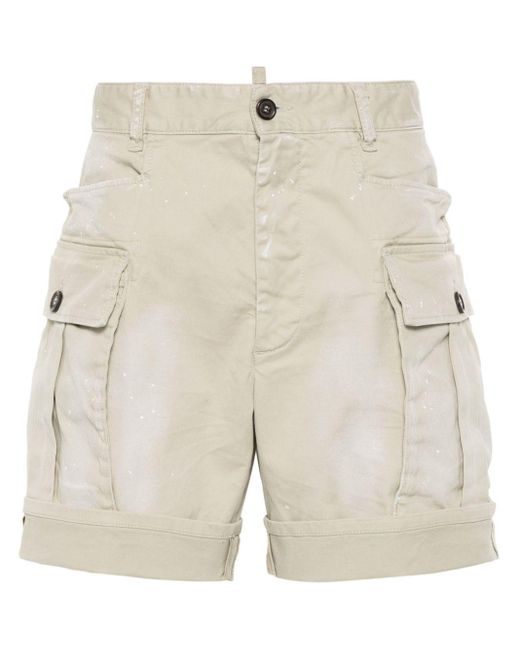 DSquared² Cargo Shorts in het Natural voor heren