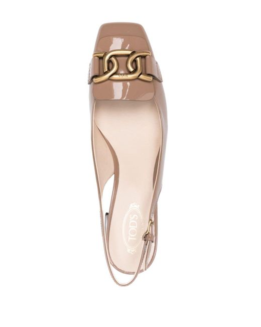 Tod's Pink Kate 50mm Leather Pumps