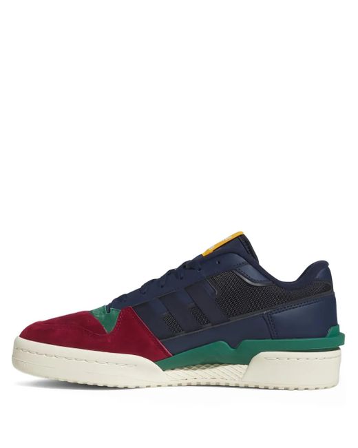 メンズ Adidas Forum Exhibit Low 2.0 "team Coll Burgundy 2 / Collegiate Navy / Collegiate Green" スニーカー Blue