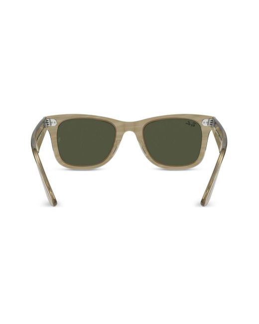 Ray-Ban Green Original Wayfarer Square-Frame Sunglasses