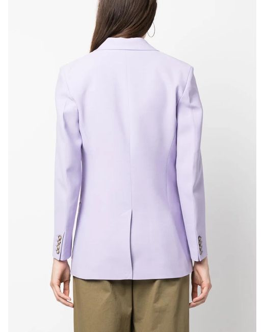 Victoria Beckham Purple Blazers