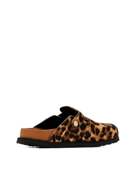 Birkenstock Brown Boston Pony Like Fur Exq 1774