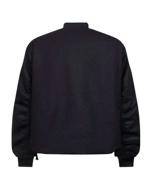 Oamc Peacemaker Minimal Bomber Jacket in Black for Men | Lyst