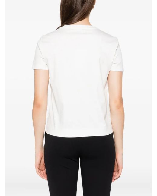 Max Mara White Cotton T-Shirt