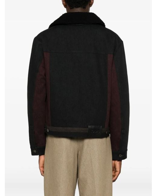Loewe Black Panelled Jacket for men