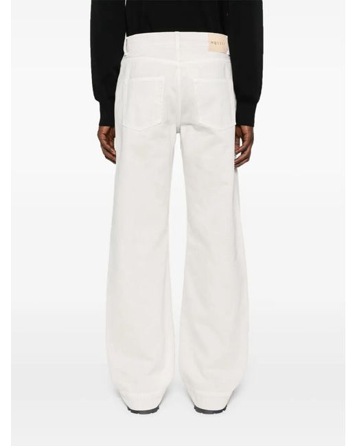 McQueen White Jeans for men