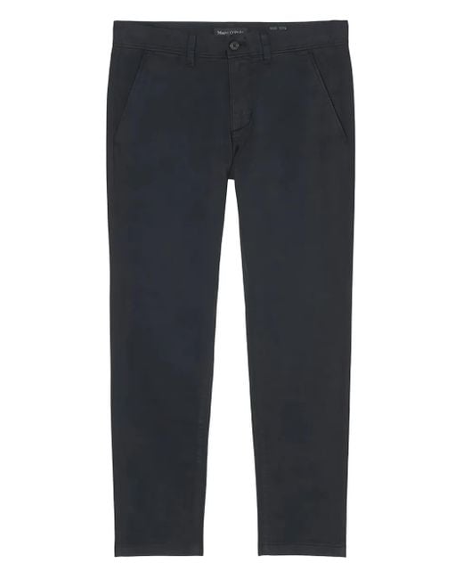 Marc O' Polo Blue Cotton Chinos for men