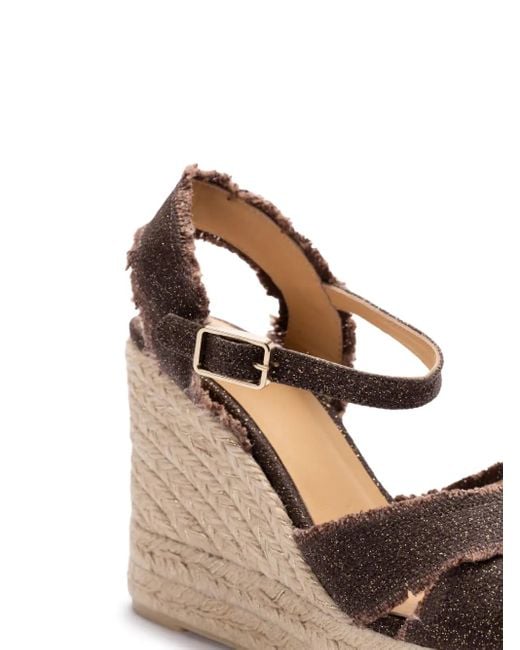 Castaner Brown Bromelia Pumps
