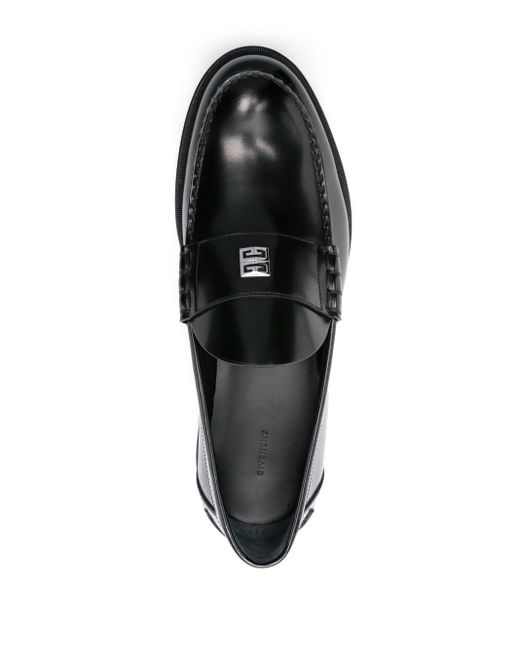 Givenchy Mr G Leren Loafers in het Black voor heren