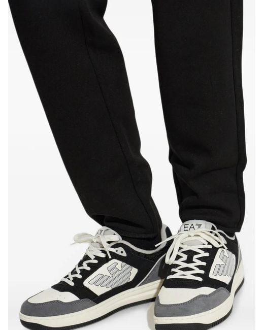 Baskets À Patch Logo EA7 pour homme en coloris White