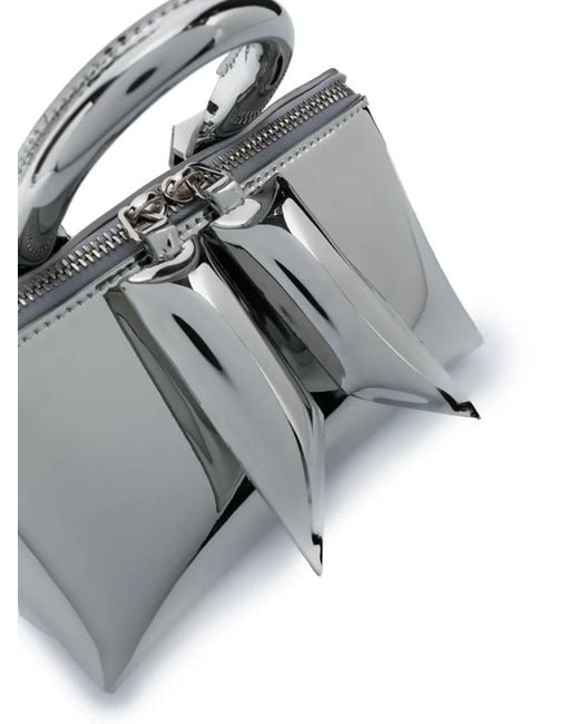 The Attico Metallic Bags