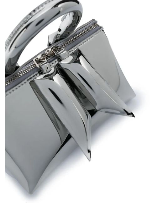 The Attico Metallic Bags
