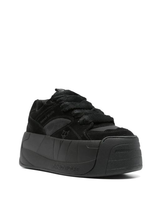 Naked Wolfe Black Snatch Sneakers