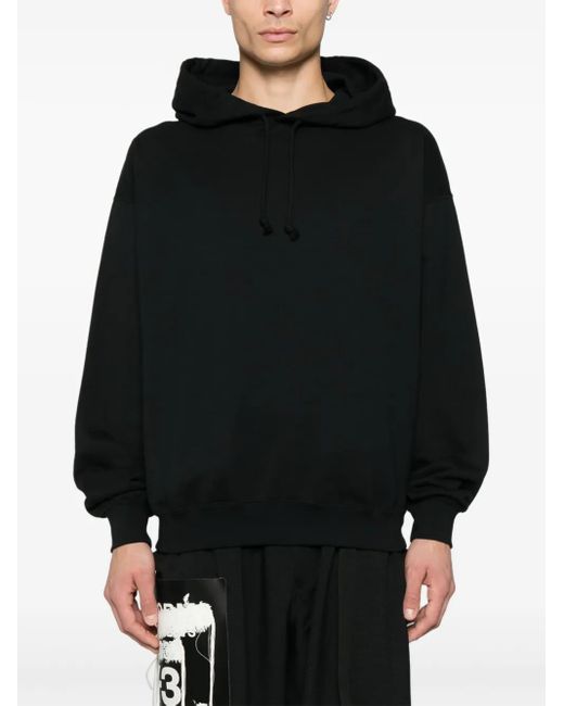 Sudadera con capucha y motivo gráfico Y-3 de color Black