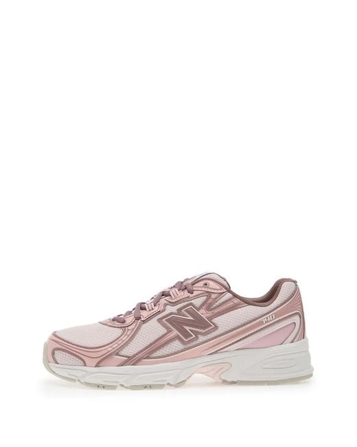 New Balance Pink 740 Sneakers