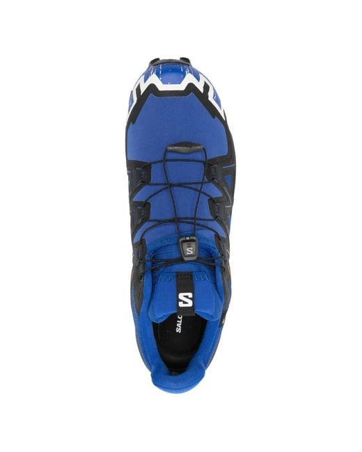 Salomon Blue Speedcross 6 Gtx Lace-Up Sneakers