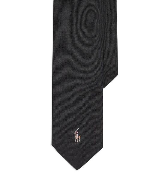 Polo Ralph Lauren Black Cravate À Logo for men