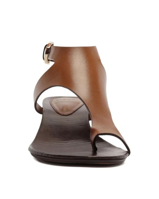 Alexandre Birman Brown 45Mm Eliah Leather Sandals
