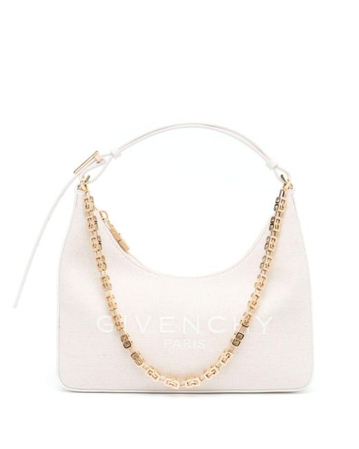 Givenchy Natural Kleine Moon Cut Out Schultertasche