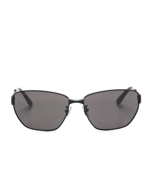Balenciaga Gray Bb0337Sk Square-Frame Sunglasses