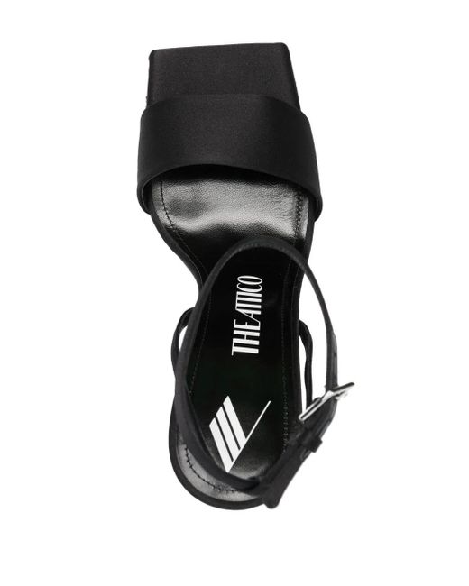 The Attico Black Open-toe Sandals