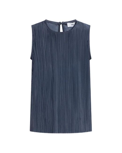 Samsøe & Samsøe Blue Sauma Blouse