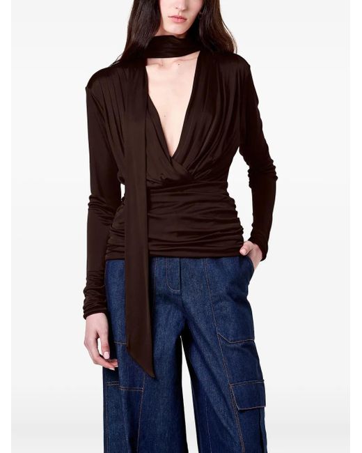 Nicholas Brown Marina Draped Top