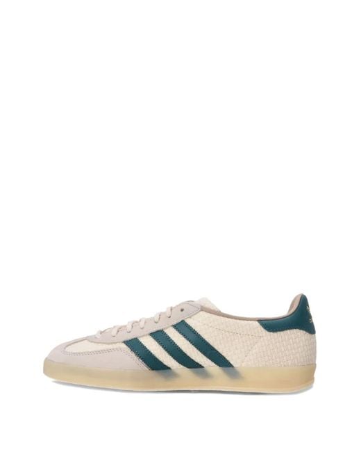 メンズ Adidas Gazelle スリーストライプ スニーカー Blue