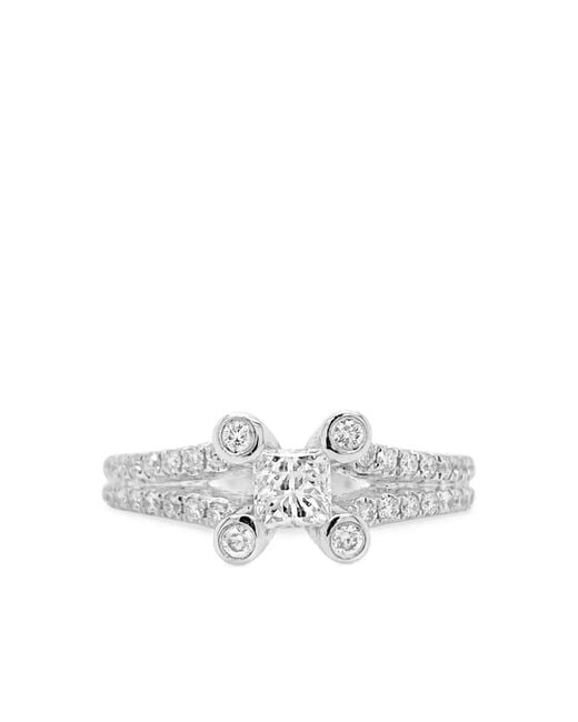 HYT Jewelry White 18Kt Diamond Ring