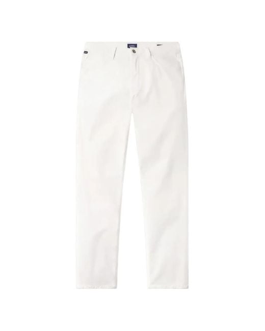 Citizens of Humanity White Straight-Leg Trousers for men